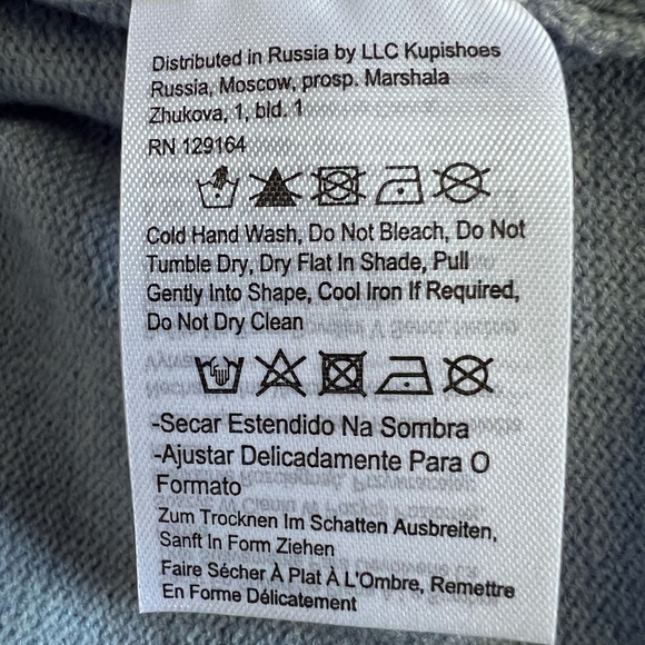 Cotton On NEW Cropped Baby Blue Sweater Size S - Picture 13 of 13